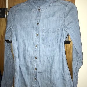 Denim Button Down Shirt